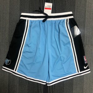 NBA Memphis Grizzlies 2022 training shorts bleu noir